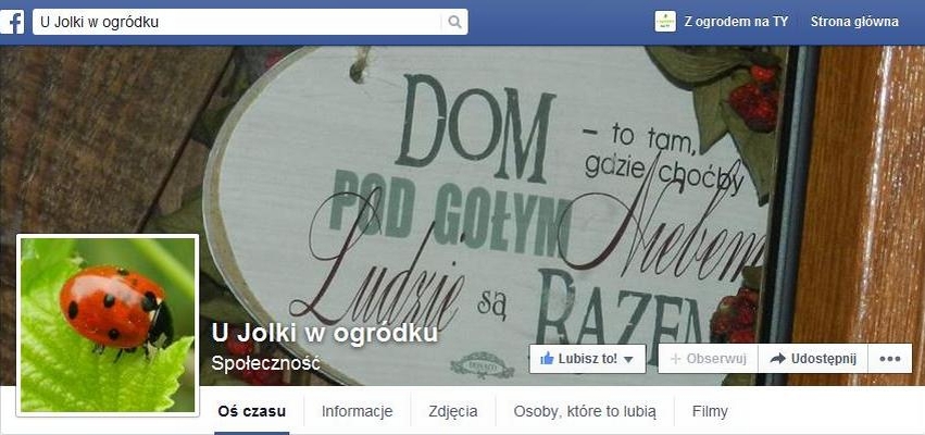 U Jolki w ogródku