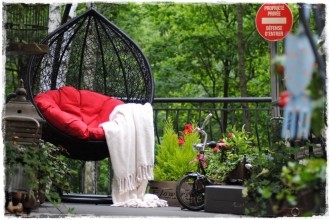 taras w ogrodzie zogrodemnaty