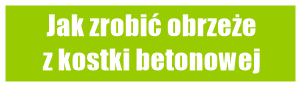 Obrzeże betonowe