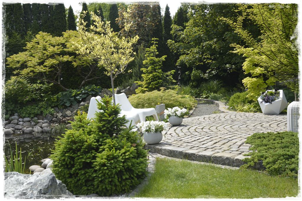 patio nad oczkiem wodnym zogrodemnaty1a