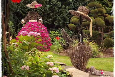 Ogrodowe dekoracje z winobluszczu zogrodemnaty1