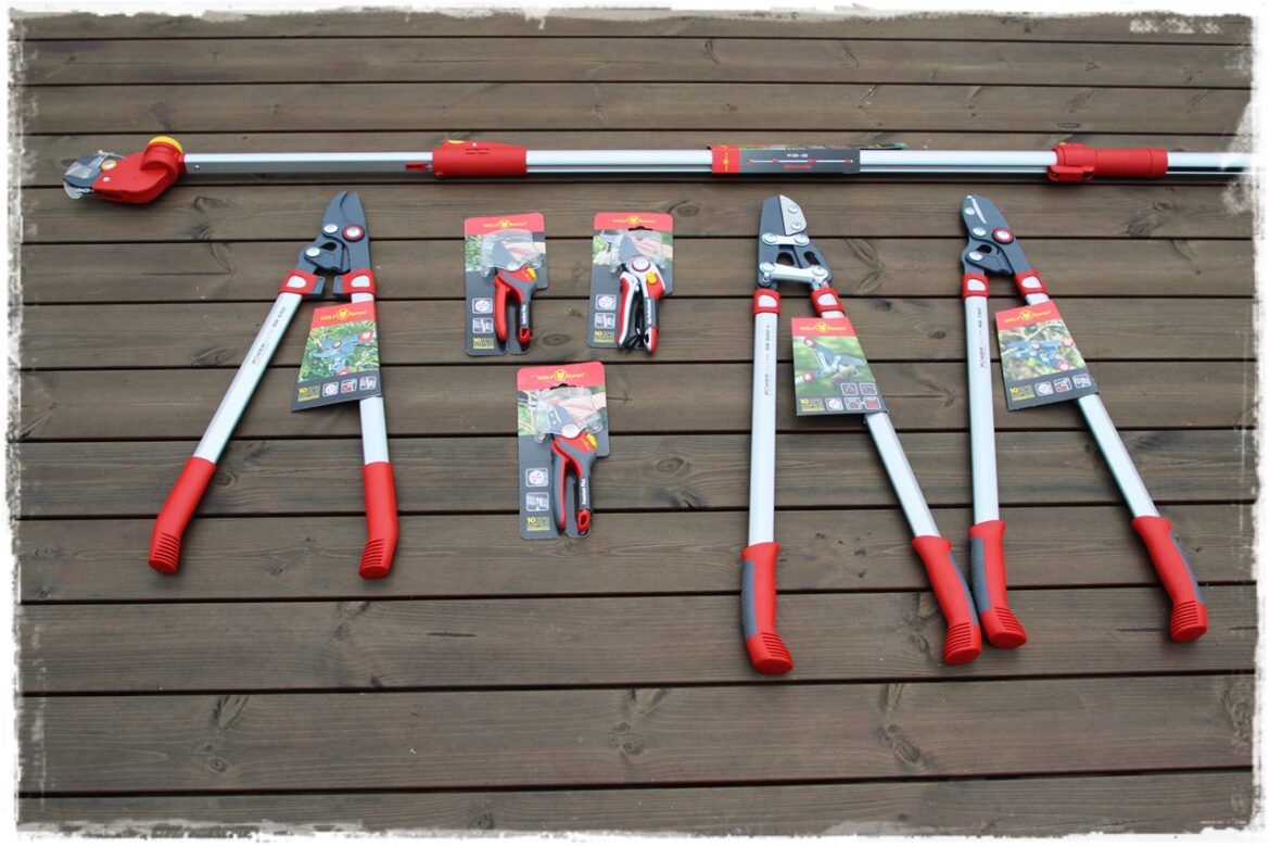 sekatory WOLF Garten 1