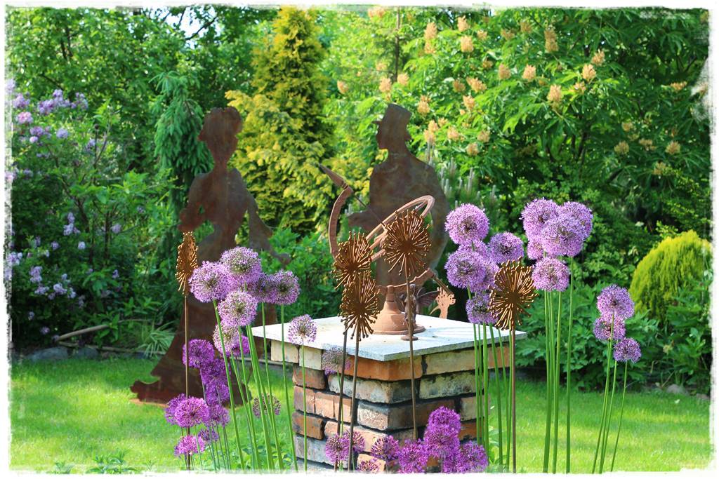 Zegar słoneczny w ogrodzie 7 Zegar słoneczny w ogrodzie 7