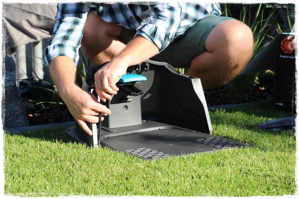 montaż robotów koszących 30 montaż robotów koszących 30