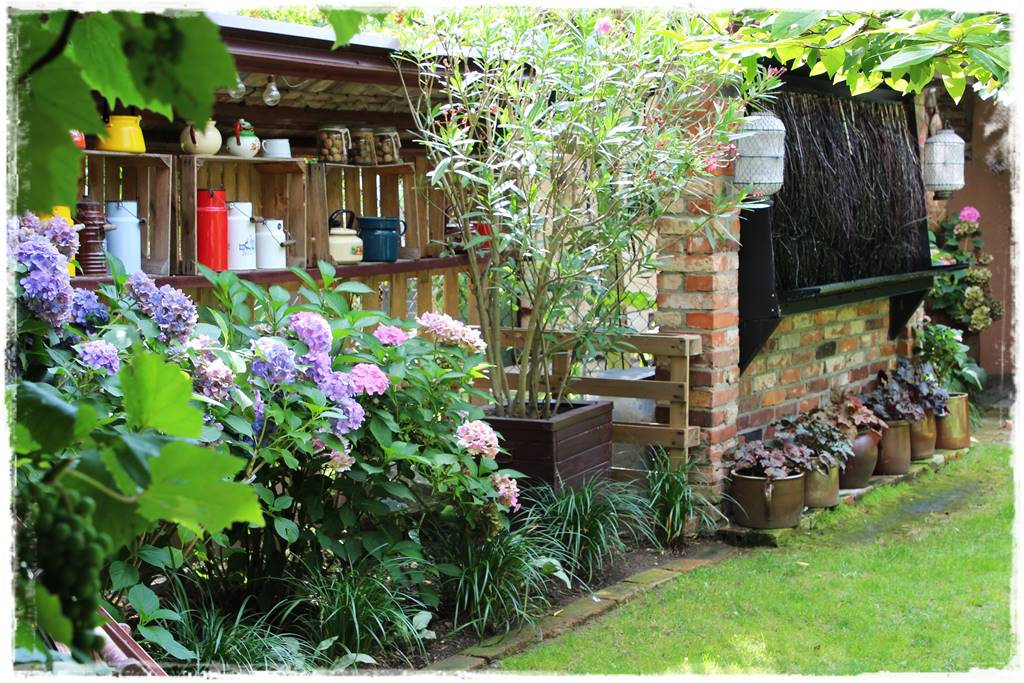 Aranżacja ściany w ogrodzie 1b