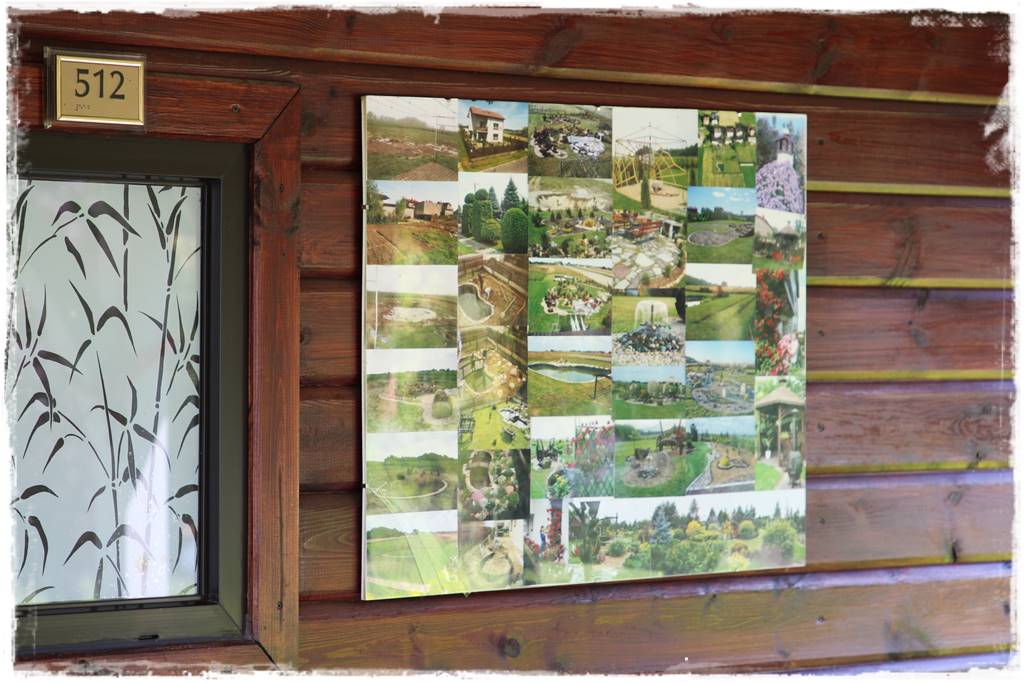 Aranżacja ściany w ogrodzie 80c