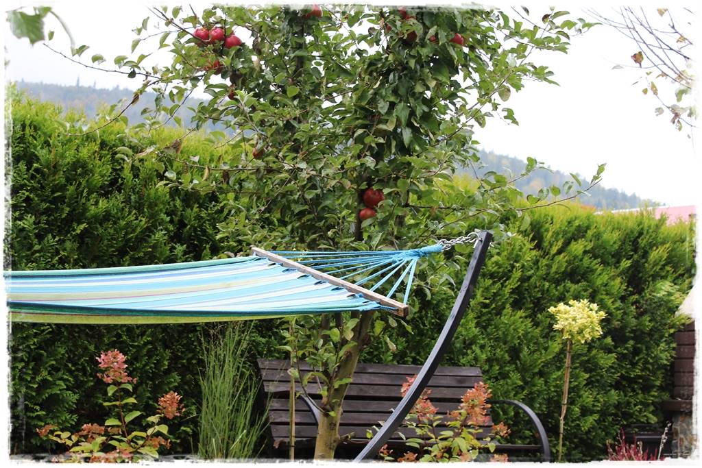 Hamak w ogrodzie 13 Hamak w ogrodzie 13