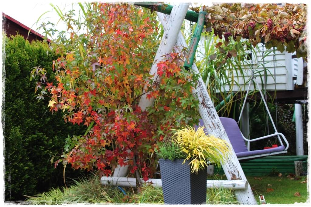 Huśtawka w ogrodzie aranżacje 3b Huśtawka w ogrodzie aranżacje 3b