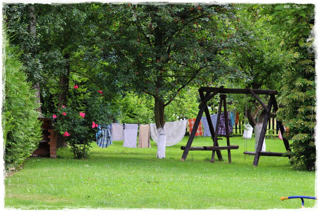 Huśtawka w ogrodzie aranżacje 6