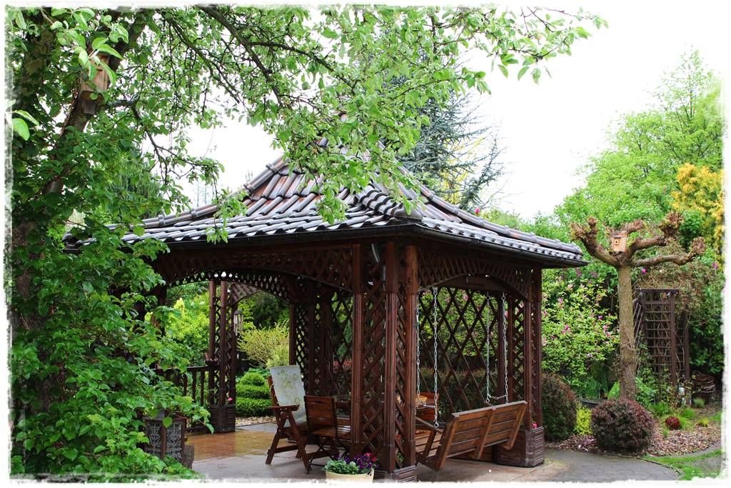 Huśtawka w ogrodzie aranżacje 8 Huśtawka w ogrodzie aranżacje 8