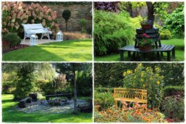 Ławka w ogrodzie aranżacje 0