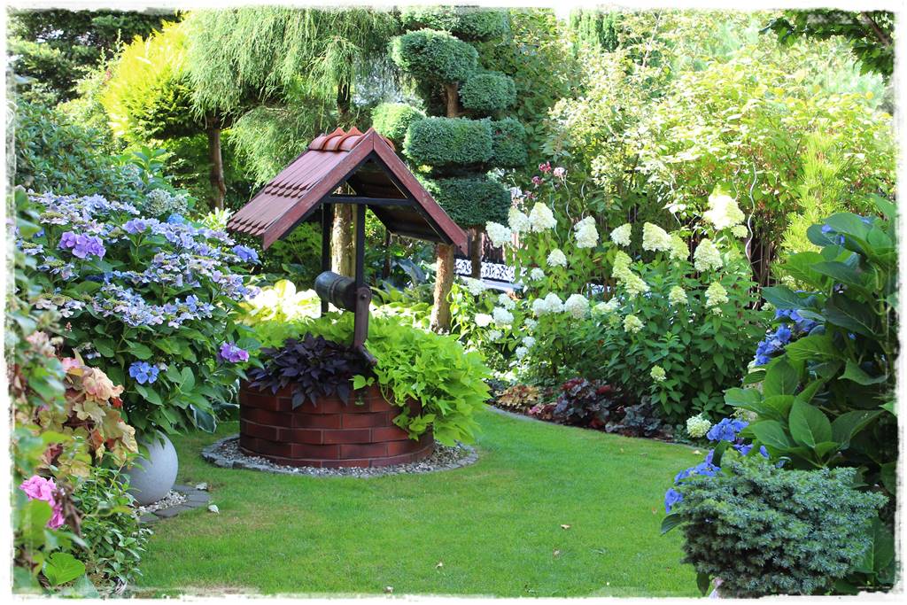 Studnia w ogrodzie aranżacje 2b Studnia w ogrodzie aranżacje 2b