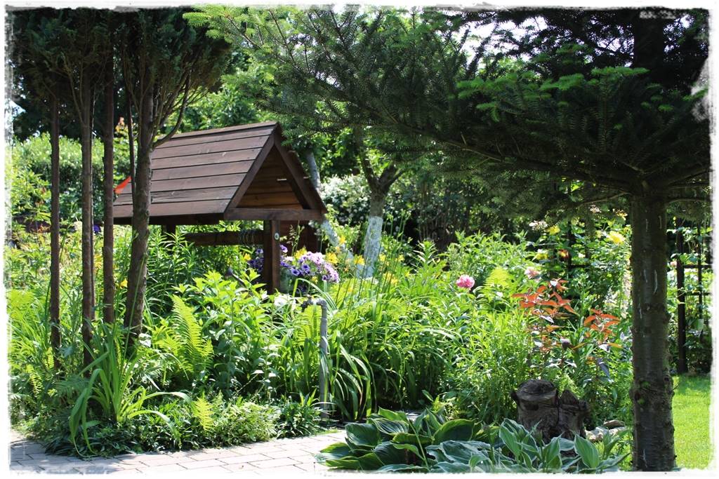 Studnia w ogrodzie aranżacje 5