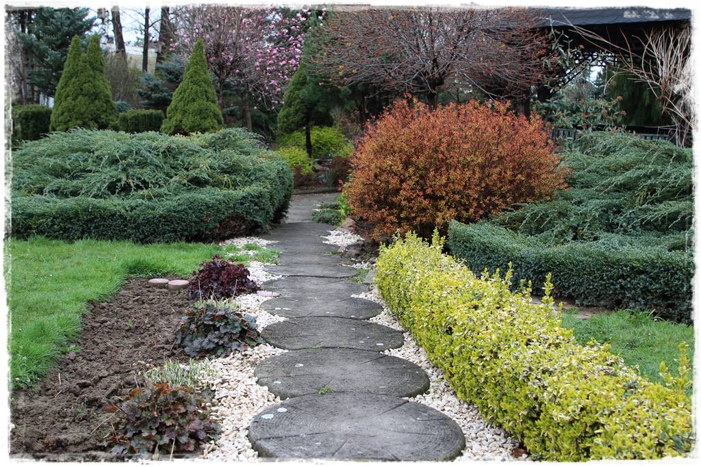 Pomysł na ścieżkę w ogrodzie 1008