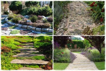 Pomysł na ścieżkę w ogrodzie 999