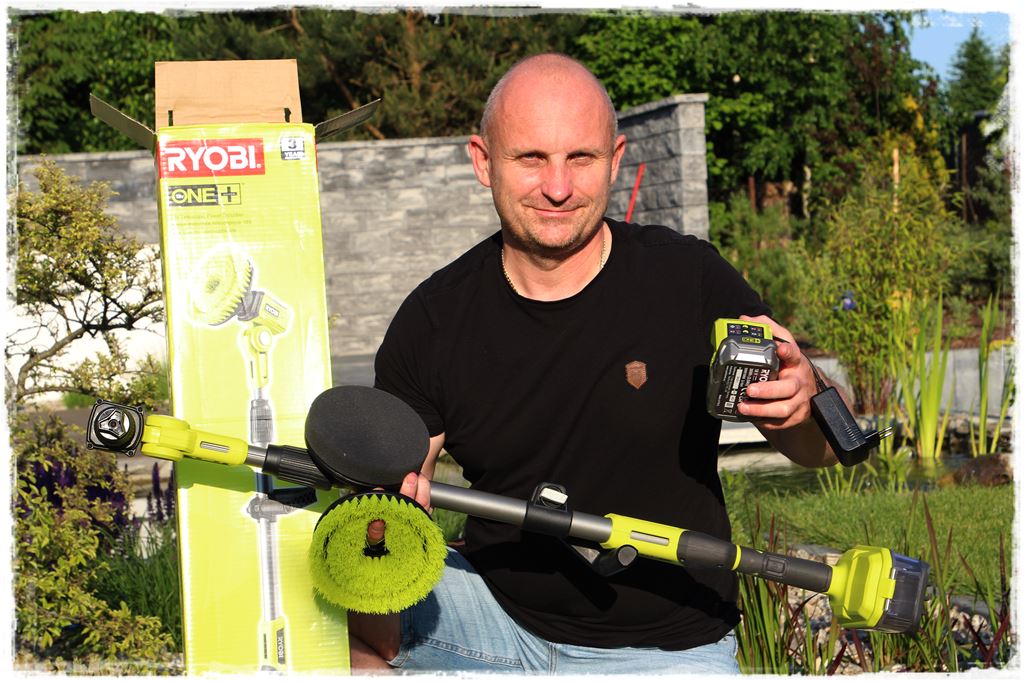 Szczotka obrotowa na akumulator RYOBI ONE+ 18V akumulatorowa szczotka obrotowa 2