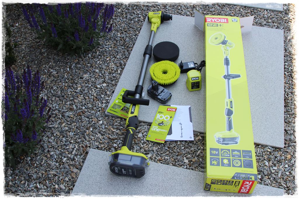 Szczotka obrotowa na akumulator RYOBI ONE+ 18V akumulatorowa szczotka obrotowa 4