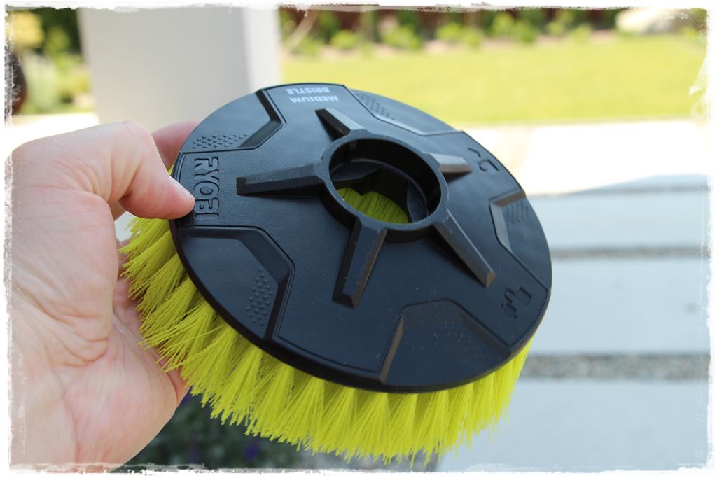 Szczotka obrotowa do szorowania kamienia, betonu i drewna akumulatorowa szczotka obrotowa 6