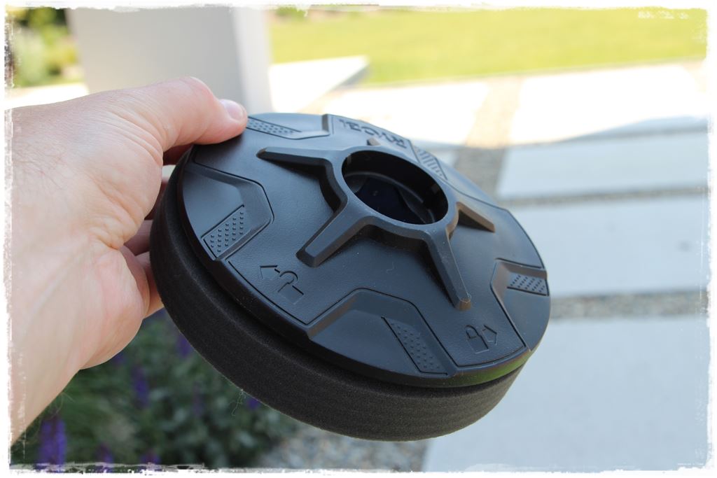 Nakładka piankowa na szczotkę obrotową do szorowania np. karoserii samochodu akumulatorowa szczotka obrotowa 7