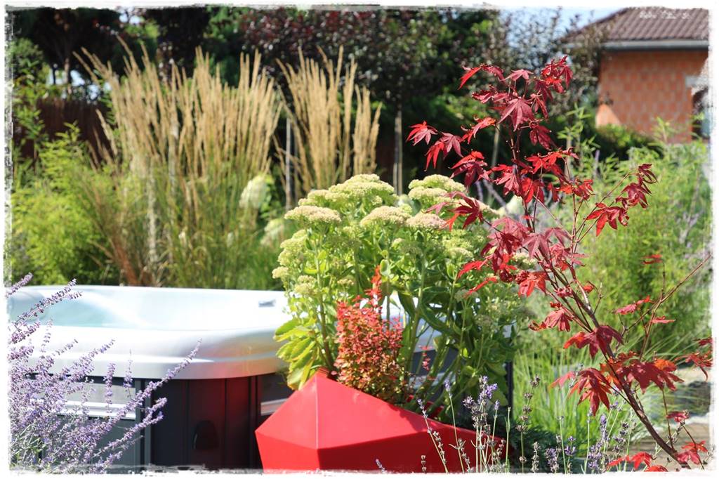 Aranżacja ogrodu nowoczesnego 48