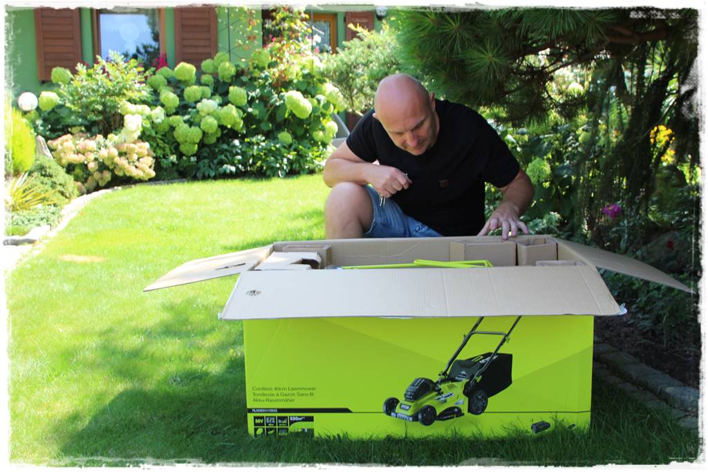 Kosiarka akumulatorowa RYOBI 1b