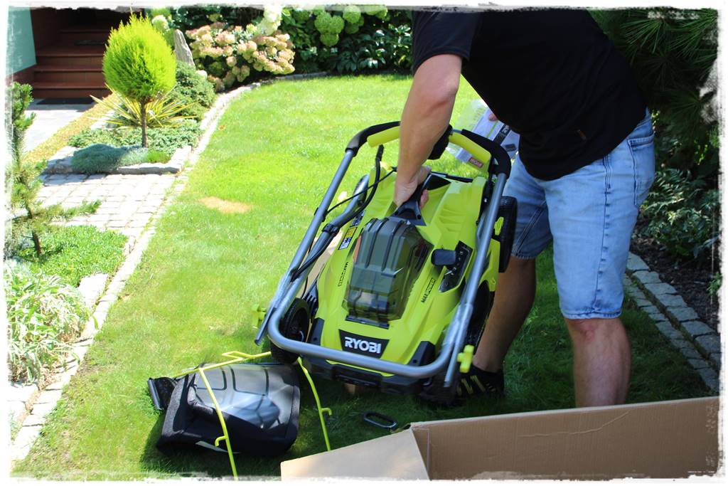 Kosiarka akumulatorowa RYOBI 5 Kosiarka akumulatorowa RYOBI 5