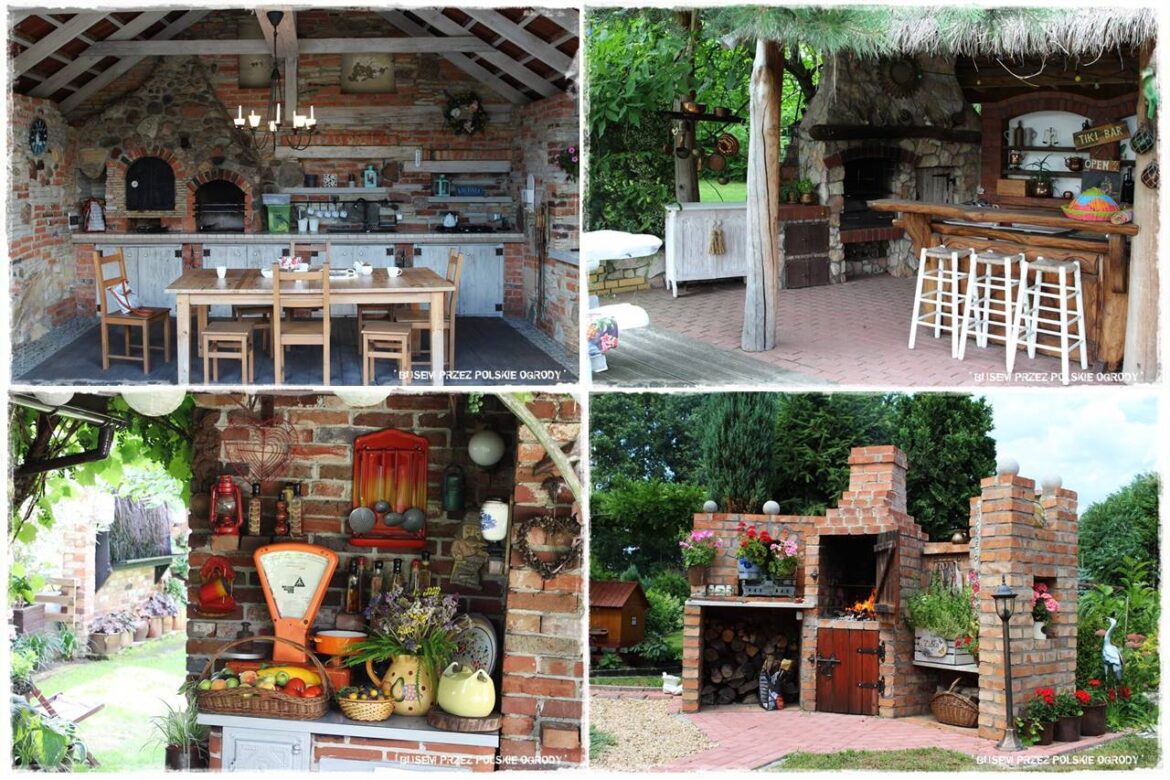 Kuchnia letnia w ogrodzie 1