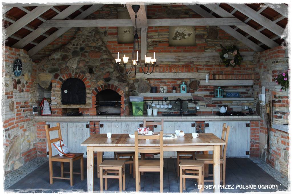 Kuchnia letnia w ogrodzie 42a