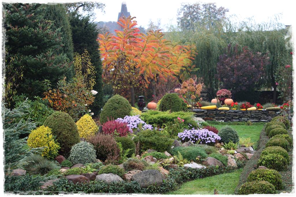 ogród przed domem na wsi 3a ogród przed domem na wsi 3a