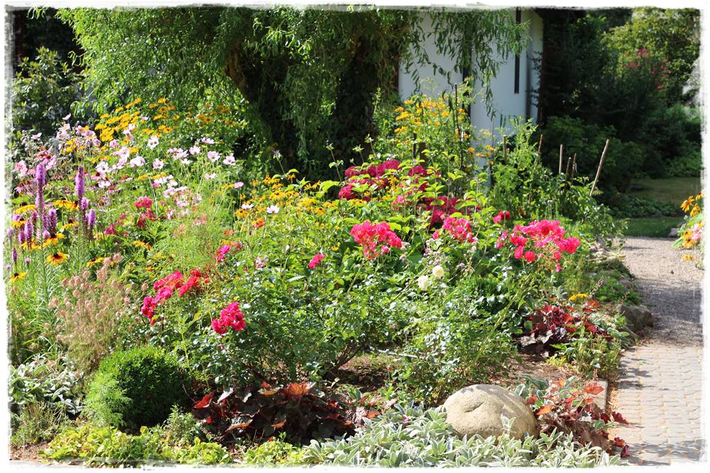 rabata przed domem w słońcu 16