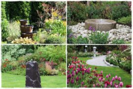 Fontanna w ogrodzie aranżacje 1