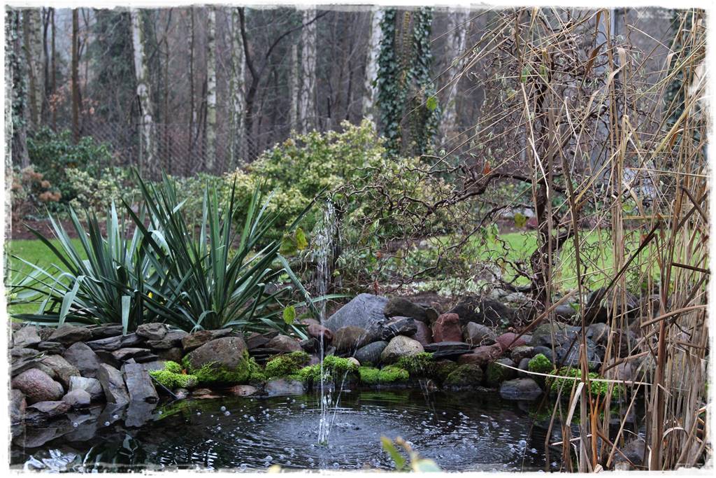 Fontanna w ogrodzie aranżacje 30b Fontanna w ogrodzie aranżacje 30b