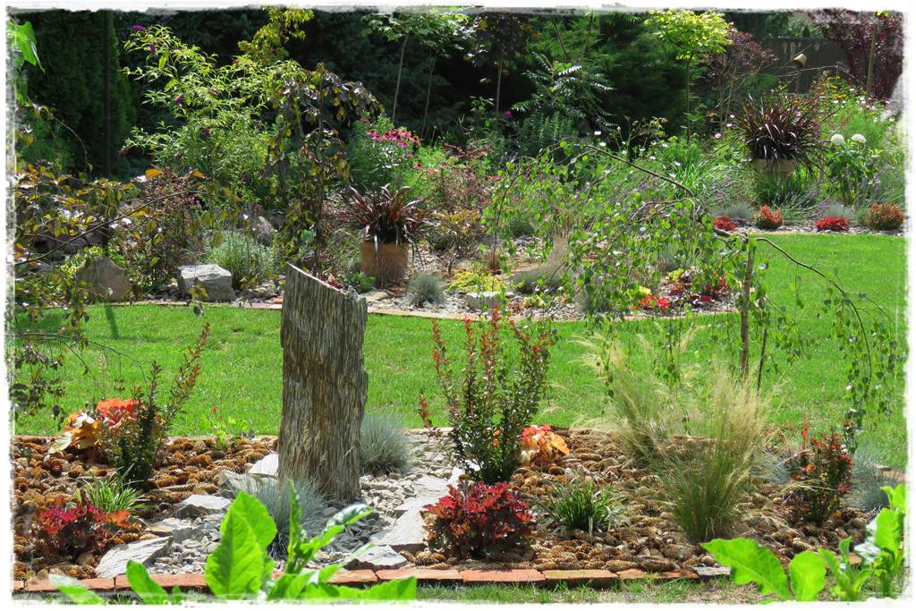 Kora kamienna w ogrodzie aranżacje 10c