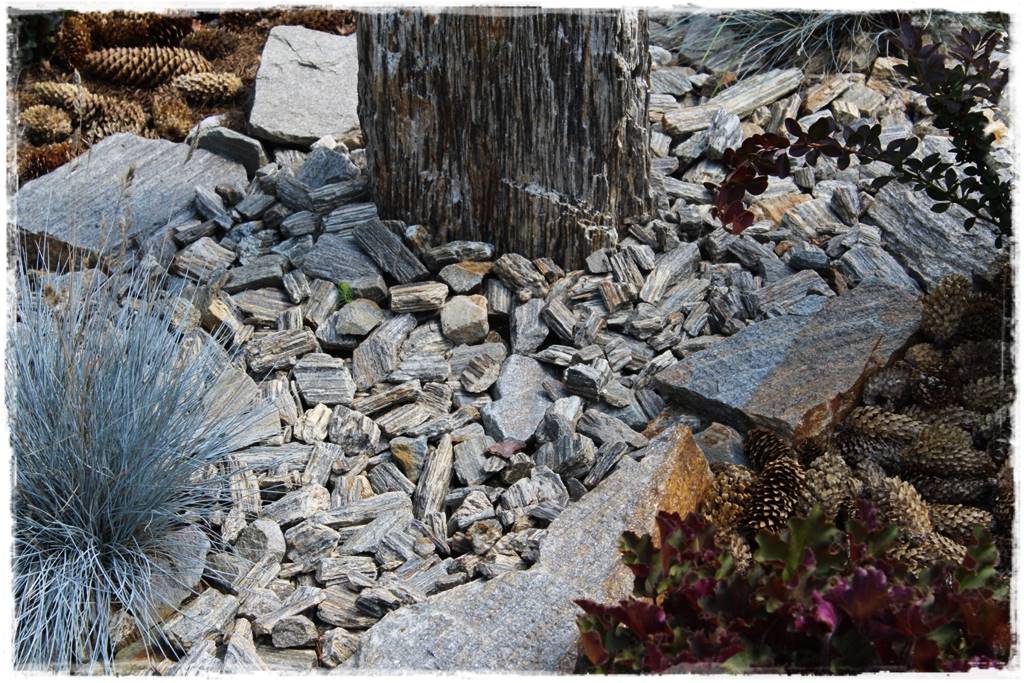 Kora kamienna w ogrodzie aranżacje 10d