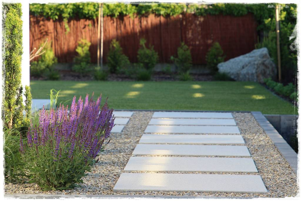 Kora kamienna w ogrodzie aranżacje 2