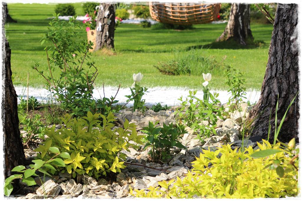 Kora kamienna w ogrodzie aranżacje 50h