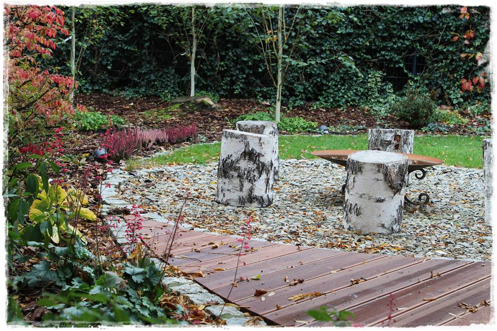 Kora kamienna w ogrodzie aranżacje 60