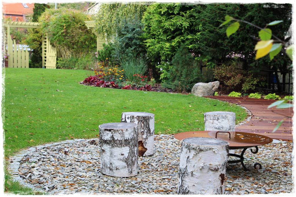 Kora kamienna w ogrodzie aranżacje 60d