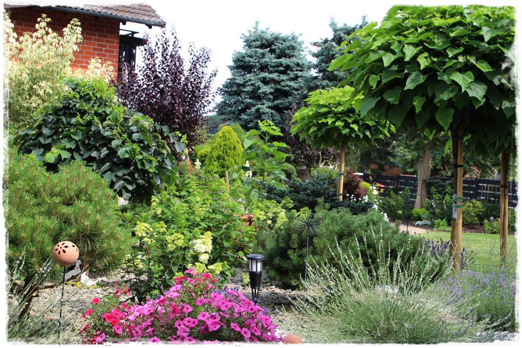 Kora kamienna w ogrodzie aranżacje 70d