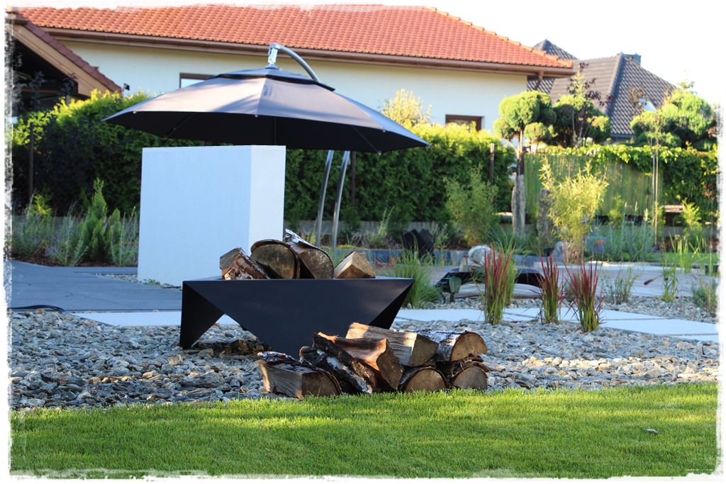 Kora kamienna w ogrodzie aranżacje 80d