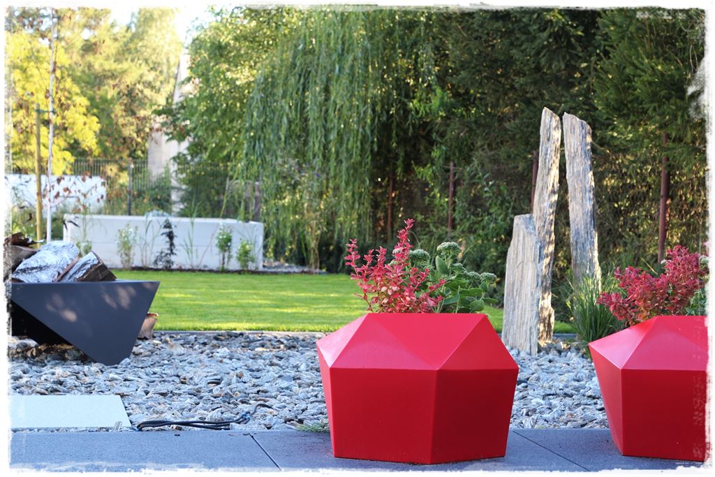 Kora kamienna w ogrodzie aranżacje 80e