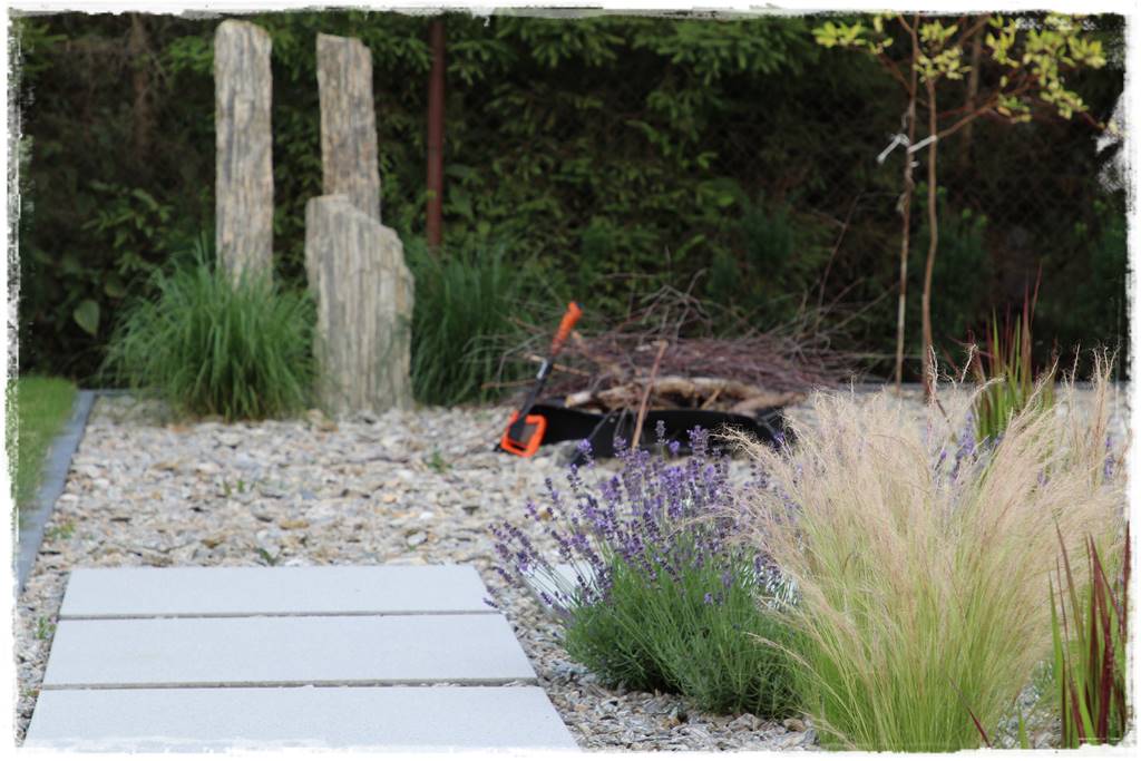 Kora kamienna w ogrodzie aranżacje 80f