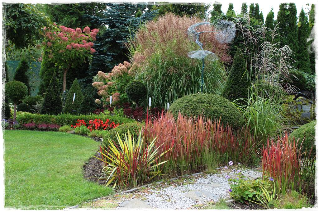 Trawy w ogrodzie aranżacje 110b Trawy w ogrodzie aranżacje 110b