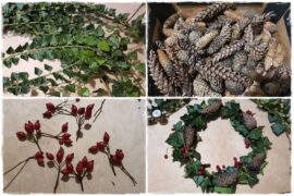 Jak zrobić wieniec bożonarodzeniowy 1