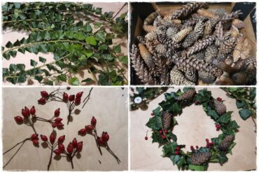 Jak zrobić wieniec bożonarodzeniowy 1