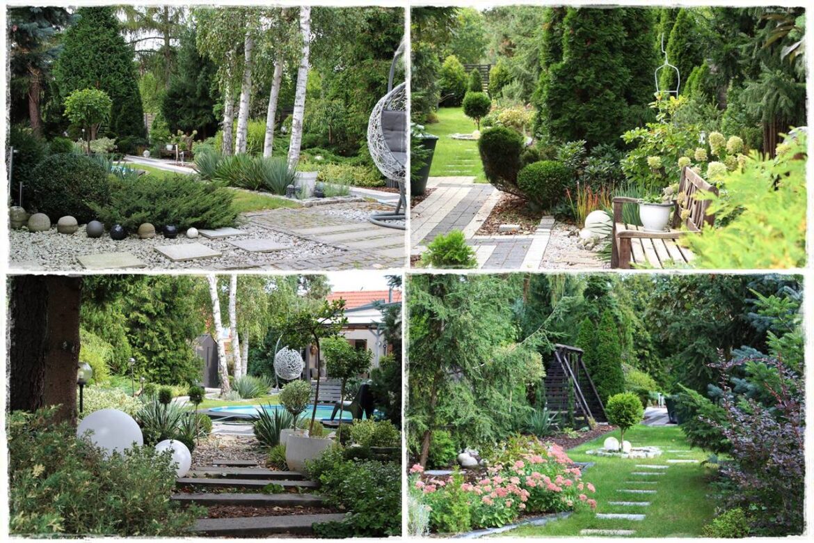 pomysł na alejki w ogrodzie 1