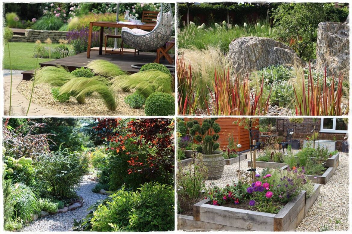 Jak wysypać kamienie w ogrodzie 0