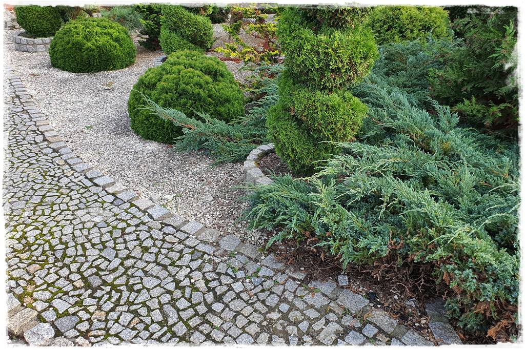 Kostka granitowa w ogrodzie aranżacje 1