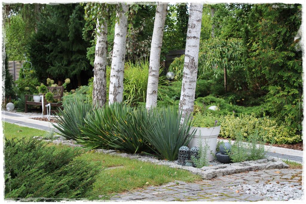 Kostka granitowa w ogrodzie aranżacje 2