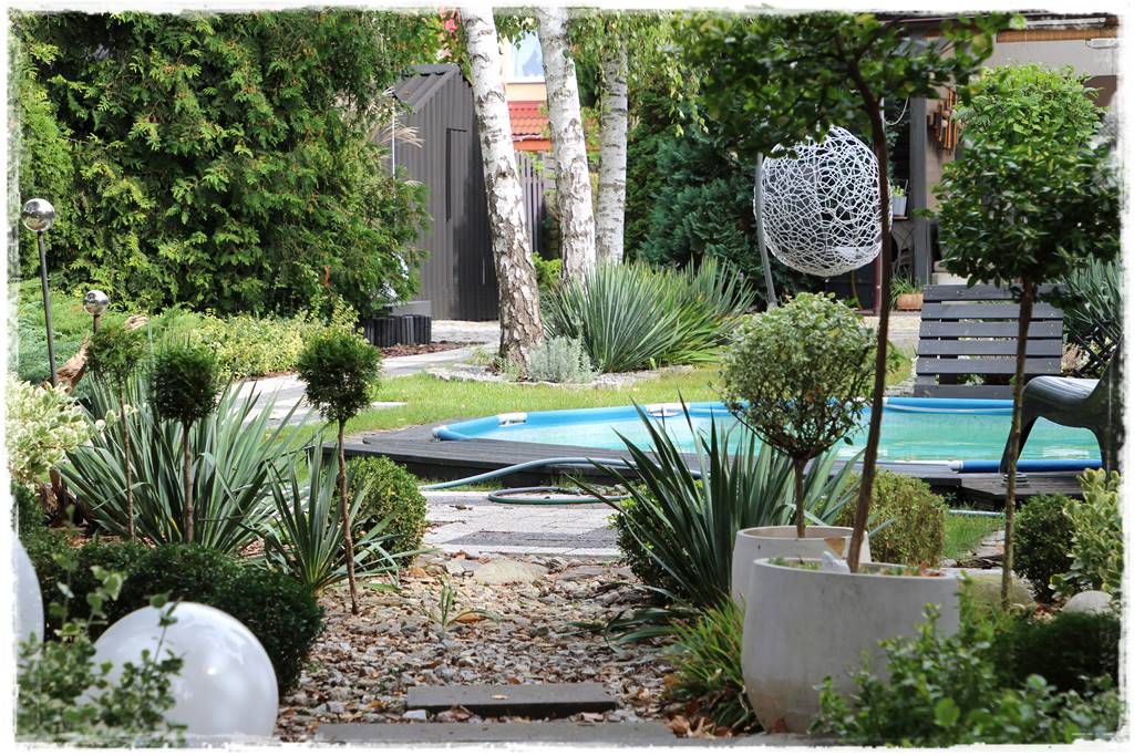 Mały ogród aranżacje 8a Mały ogród aranżacje 8a